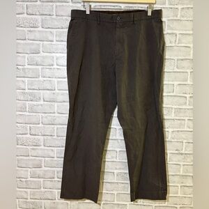 Rocha John Rocha Dress Pants​​​- pinstripe dark gray brown size 36S